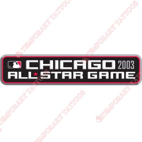 MLB All Star Game Customize Temporary Tattoos Stickers NO.1279